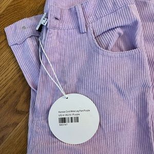 Princess Polly- Purple Wide Leg Pant- NWT-Size 4